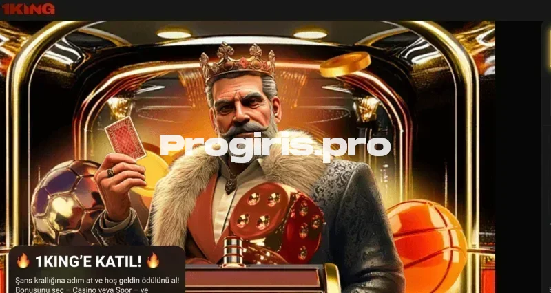 1king ana sayfa görünümü