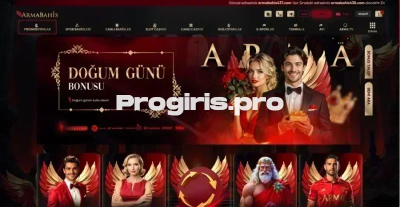 Armabahis ana sayfa görünümü