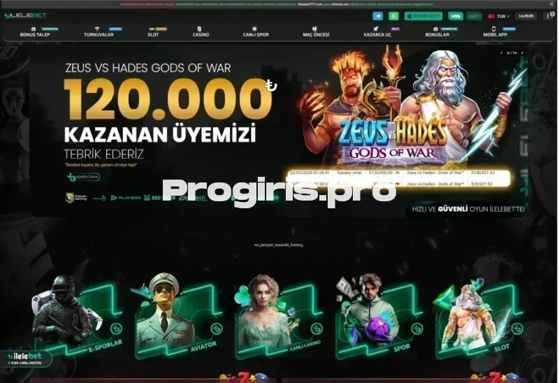 İlelebet ana sayfa görünümü